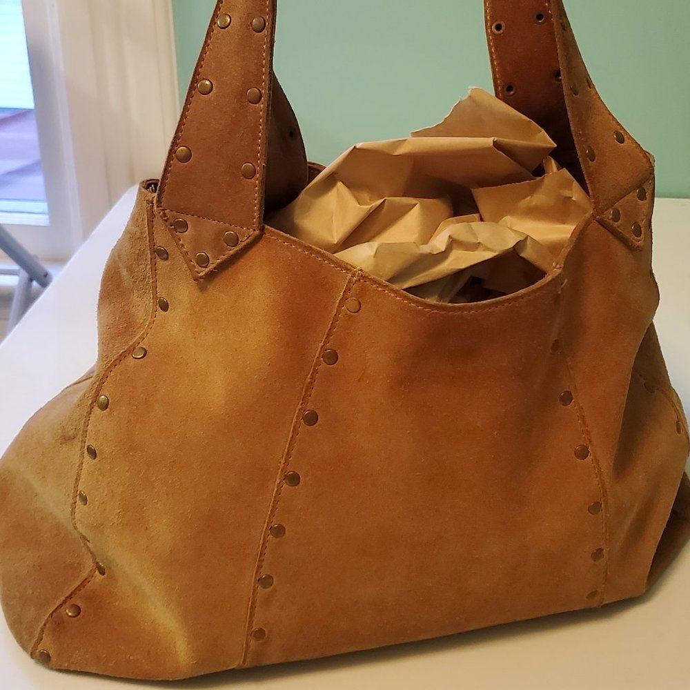 Vintage GAP Suede Leather Boho Bag